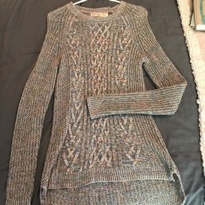 Multi-color Long Sweater